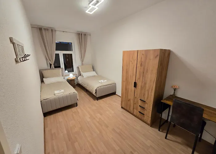 Boardinghouse Mit 10 Grossen Mit Parkplatz Und Balkon 3* Chemnitz